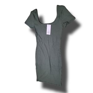 Wild Fable Green Bodycon Dress XS NWT